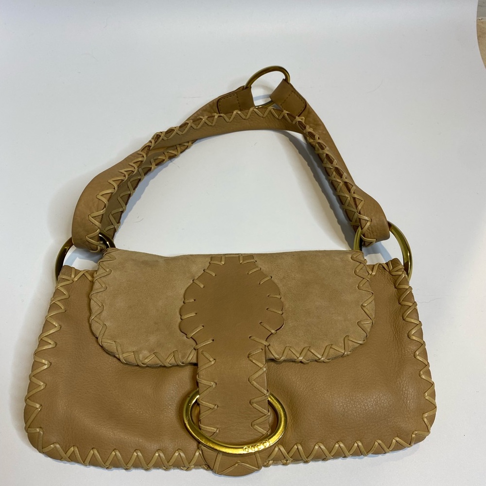 Gucci Beige Bag Perfect Condition